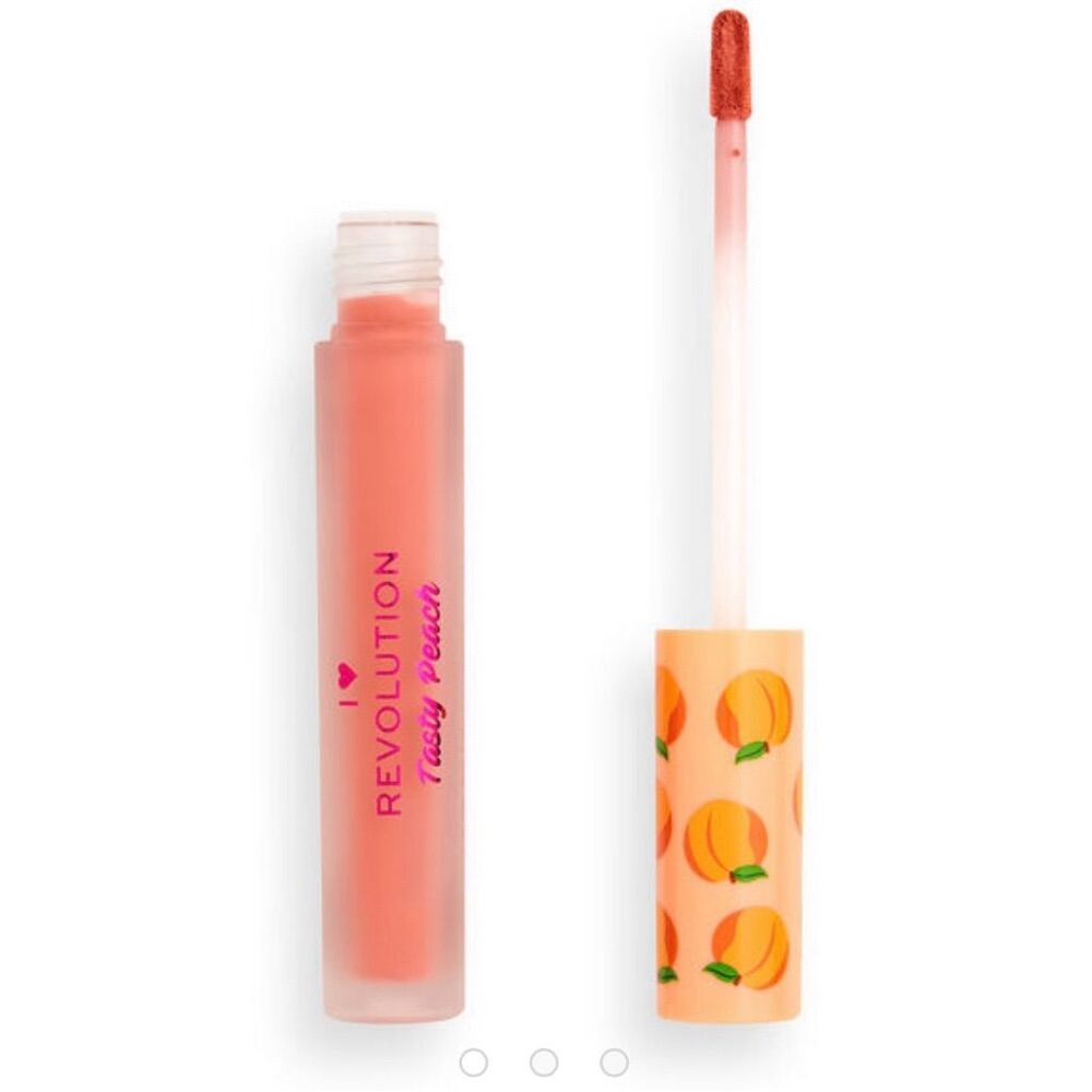 I Heart Revolution Tasty Peach Liquid Lipstick Delight Glossy Long-Lasting